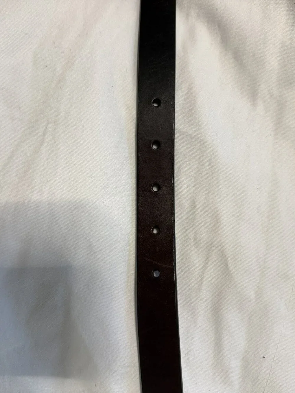 Coach Women’s Dark Brown Leather Belt Small